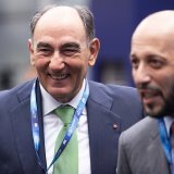 Le groupe espagnol est dirigé par Ignacio Galan, à gauche (archives). KEYSTONE/EPA Bloomberg POOL/CHRIS RATCLIFFE / POOL